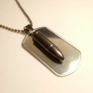 American Military Dogtag Necklace
